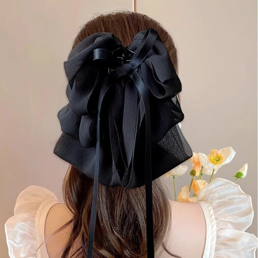 Fashion Big Bow Hair Clip Trend Hairpins Bowknot Barrette Headband For Women Girl Korea Trend Hair Accessories Lolita Jewelry