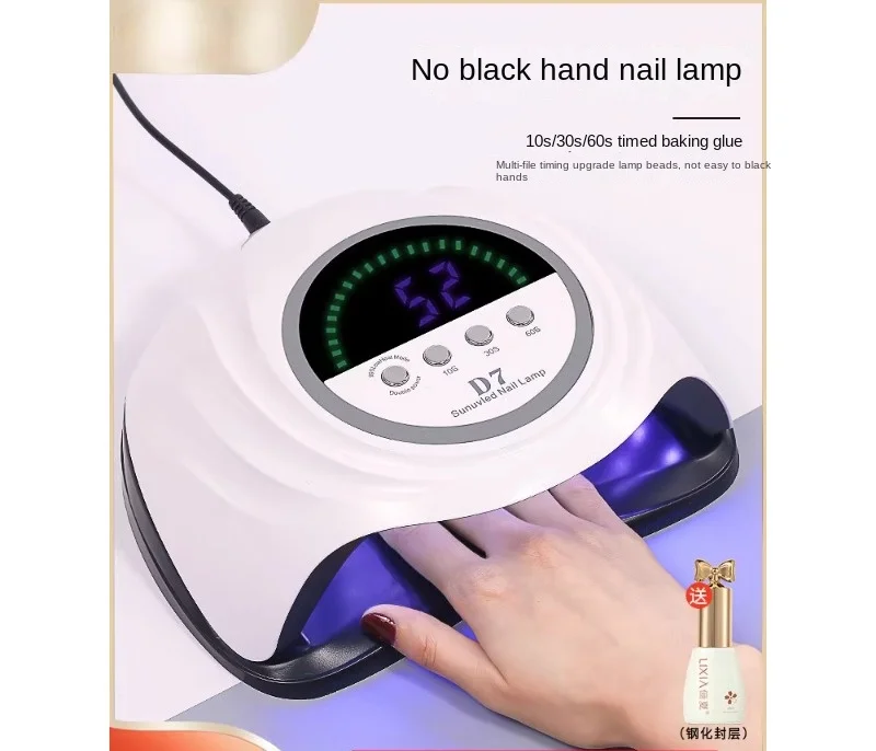 Manicure New Upgrade Phototherapy Machine Baking Lamp Led Nail Baking Nail Polish Glue Lamp Home Shop Special