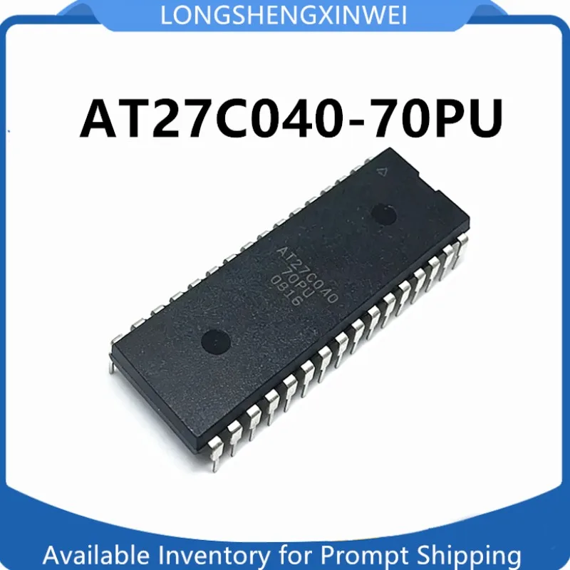 1PCS AT27C040-70PU New PDIP-32 Original Memory Chip in Stock