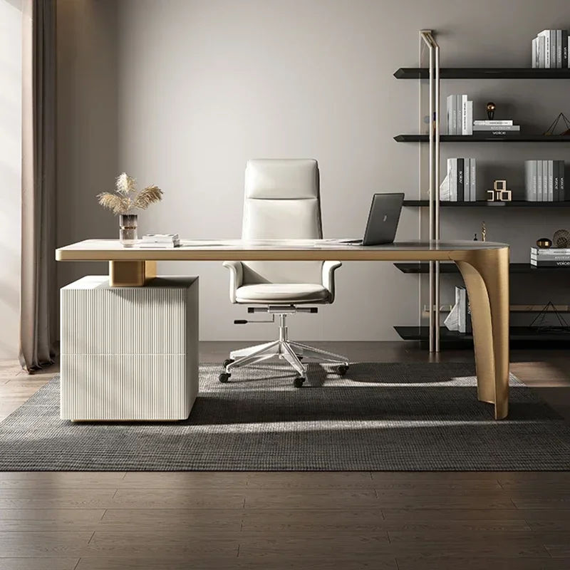 Designer Table Office Desk Gaming Lift-top Table Study Square Monitors Computer Desk Executive Designer Tavolino Hotel Furniture