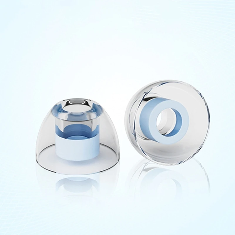 High Elasticity Silicone Ear Tip With Open Acoustics For NICEHCK C04 Headsets 83CE