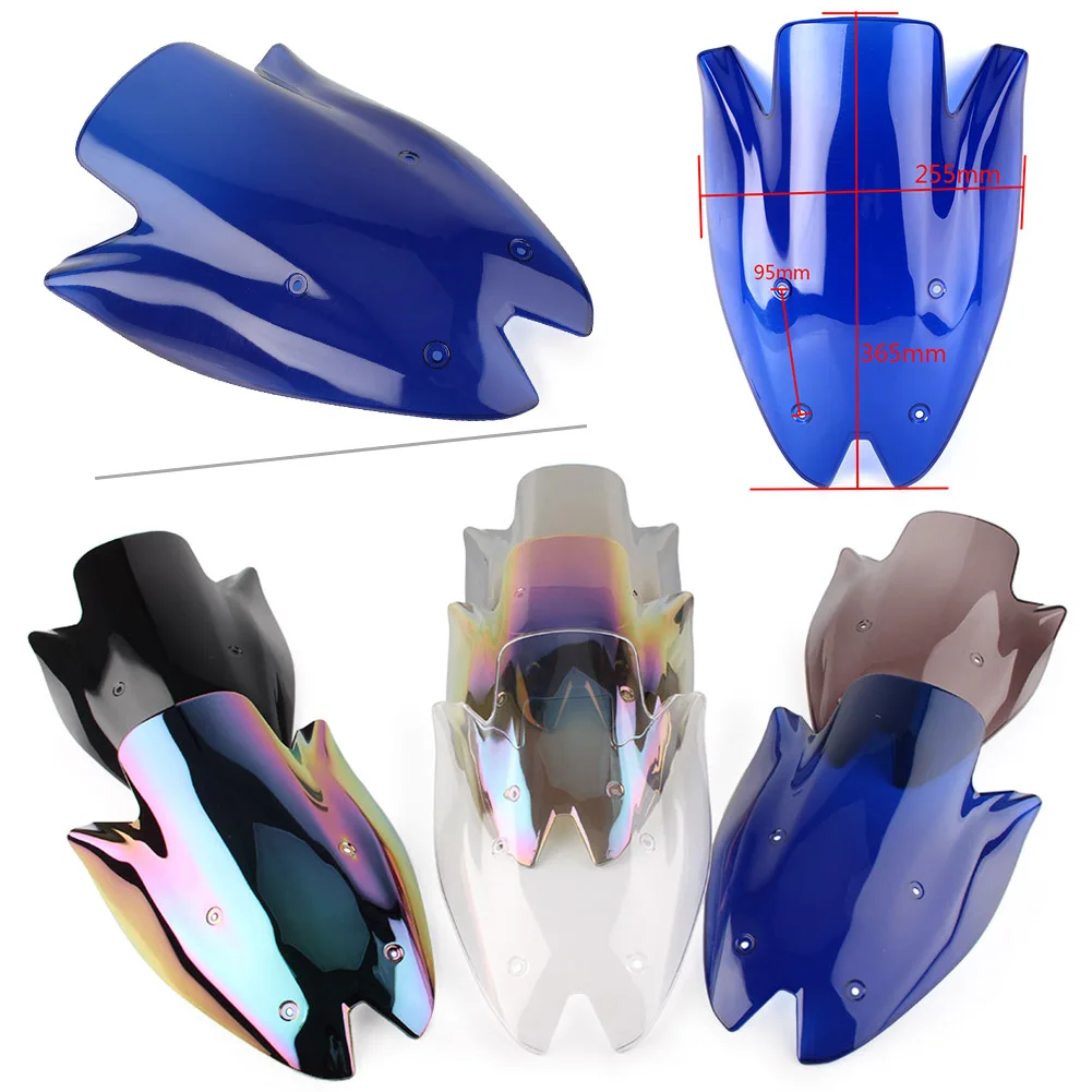 

Fit For KAWASAKI Z1000 2010-2013 Windshield Double Bubble Windscreen 2010 2011 2012 2013 ABS Plastic Motorcycle Accessories