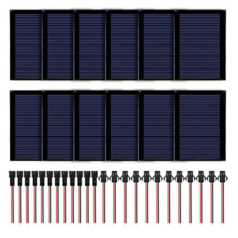 

Mini Solar Panel Pack of 12 Solar Panel Cells Solar Panel for Solar Energy, DIY, Science Projects - Battery Charger