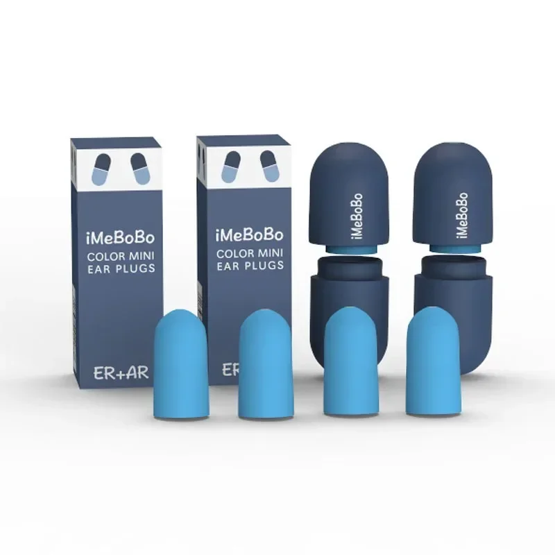 Anti-Noise Sleeping Ear Plugs Noise Reduction Earplugs For Sleep Mute Soft Slow Rebound Ear Protection Portable Earplug