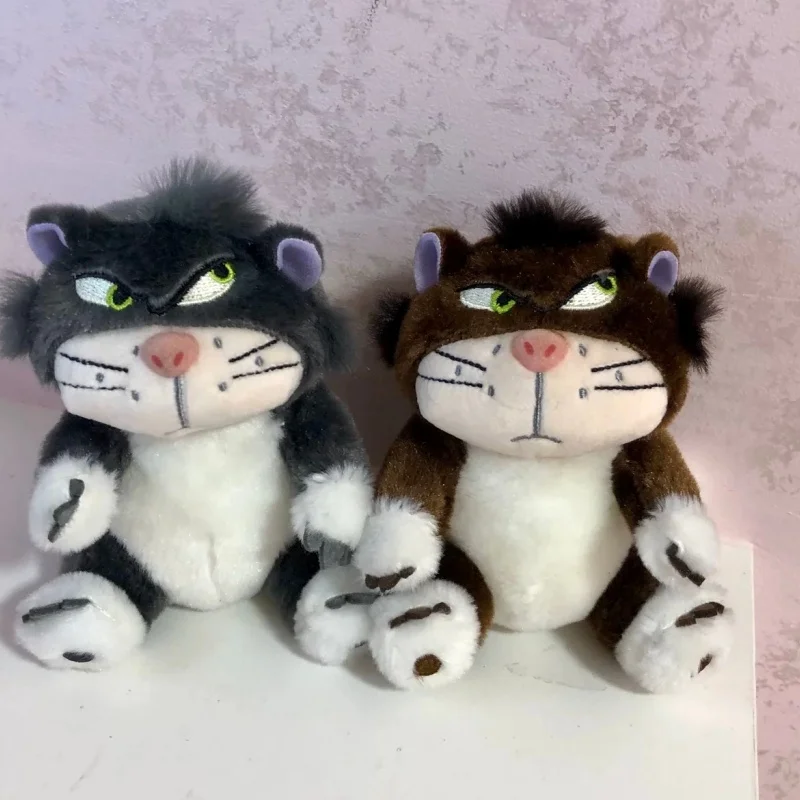 LLavero de peluche Lucifer encantador de 12cm, muñeca Kawaii, colgante de bolso, juguete de peluche, colgante para mochila, regalo de cumpleaños para niños