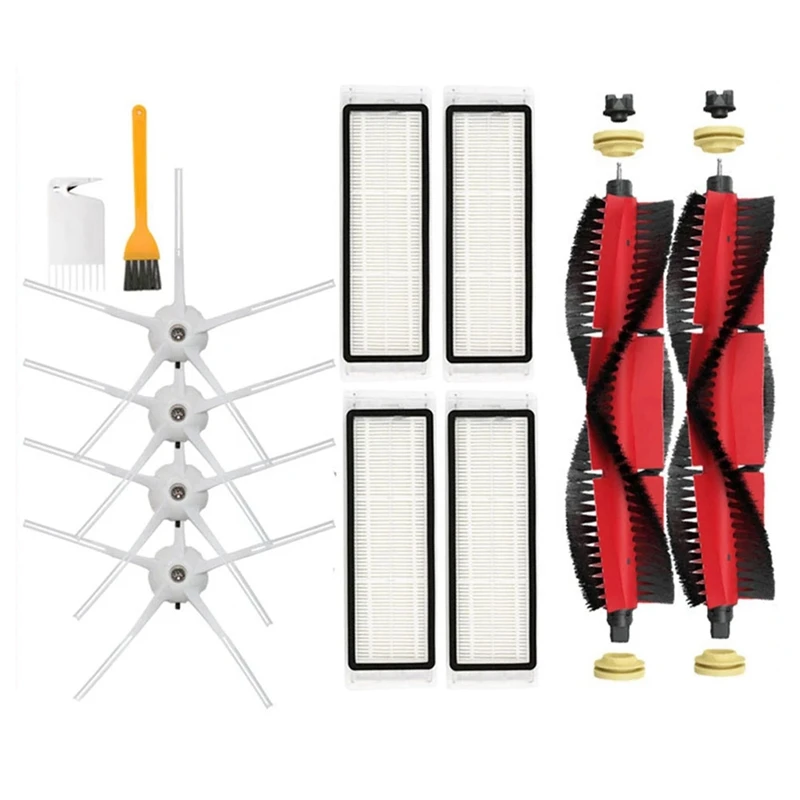 

Акция! Замена для робота-пылесоса Xiaomi Roborock E5 S5 Max S6 Maxv, HEPA-фильтр, основные боковые щетки