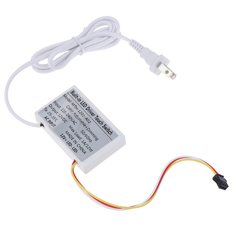 5-24V LED Control Module Mirror Lamp Touch Sensor Dimmer Isolated Touch Switch For Bathroom Mirror Adjustable Brightness