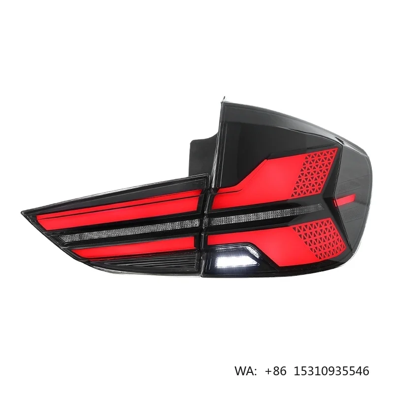 X1 E84 2010-2015 Dynamic LED Tail Lamp Flowing Turn Signal Warning Light Waterproof High Bright Rear Light