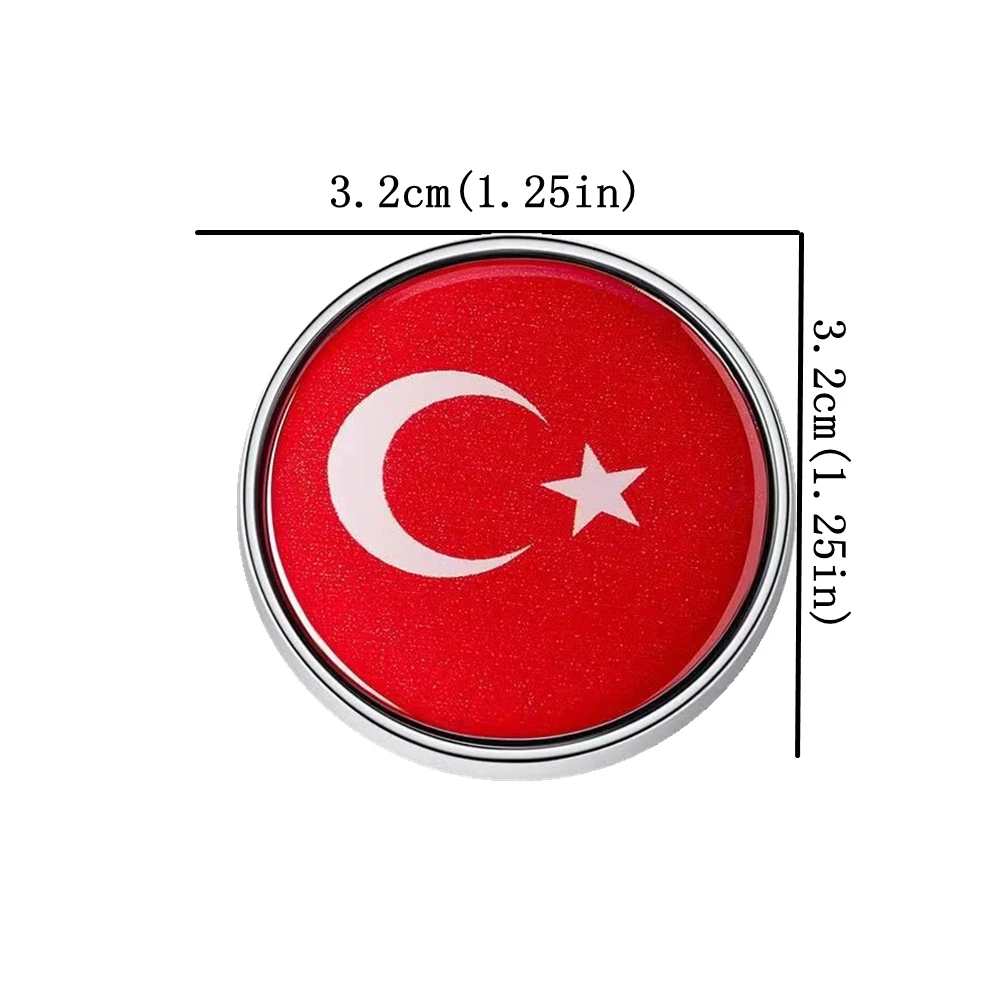 

3D Turkey Flag Creative Fridge Magnet World Travel Souvenirs Magnetic Refrigerador Sticker Home Decoration