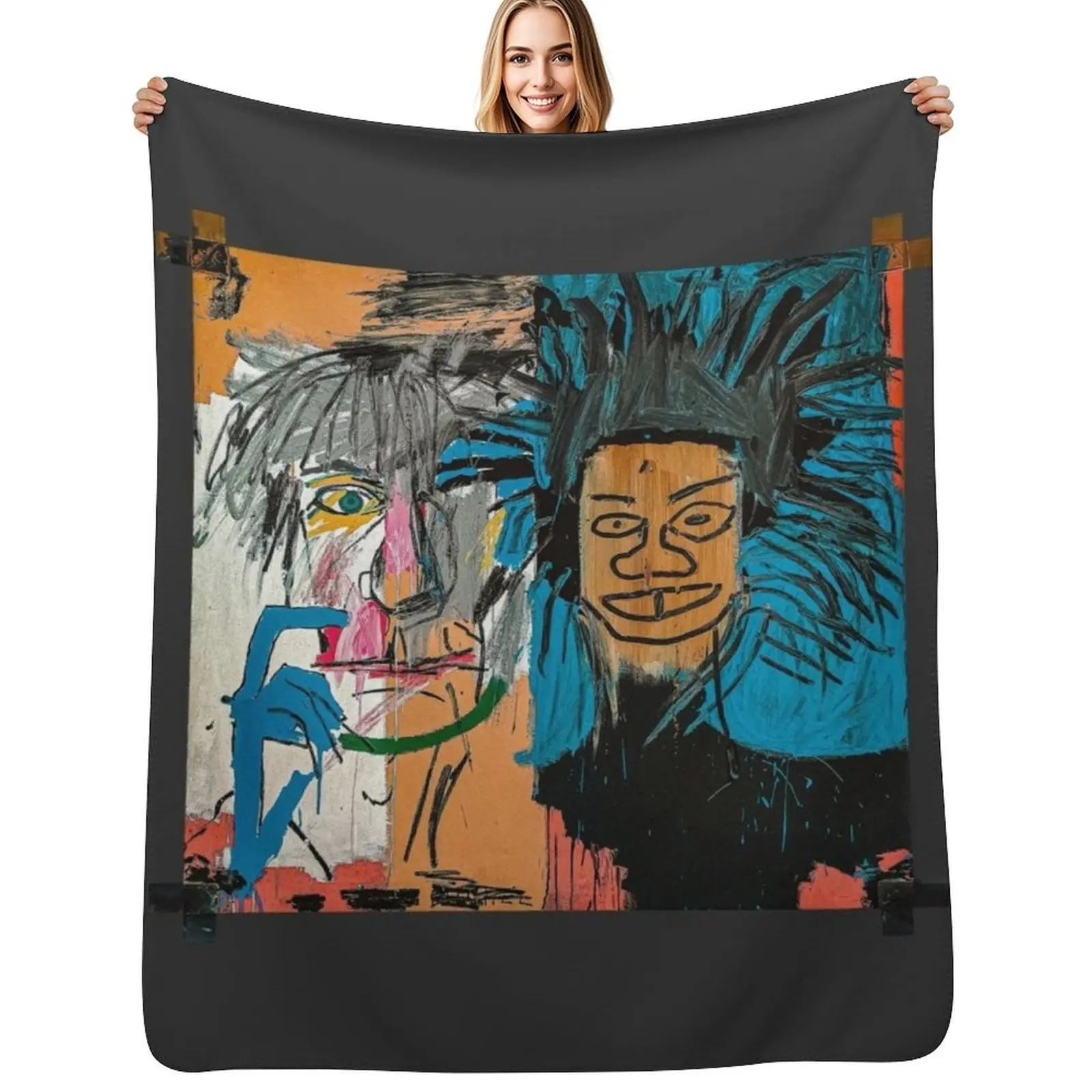 

Dos Cabezas Throw Blanket Decorative Beds Giant Sofa for sofa Furry Blankets