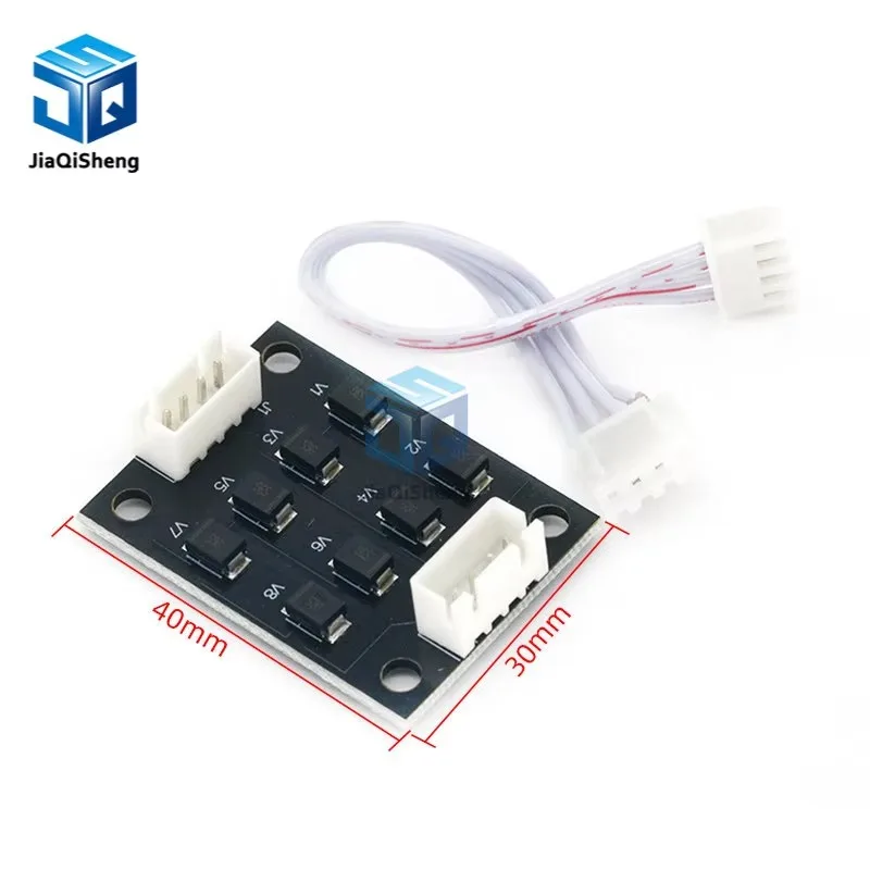 40*30mm A4988 DRV8825 Stepper Motor Driver Filter Eliminator Texture With Dupont Line For 3D Printer Parts Module