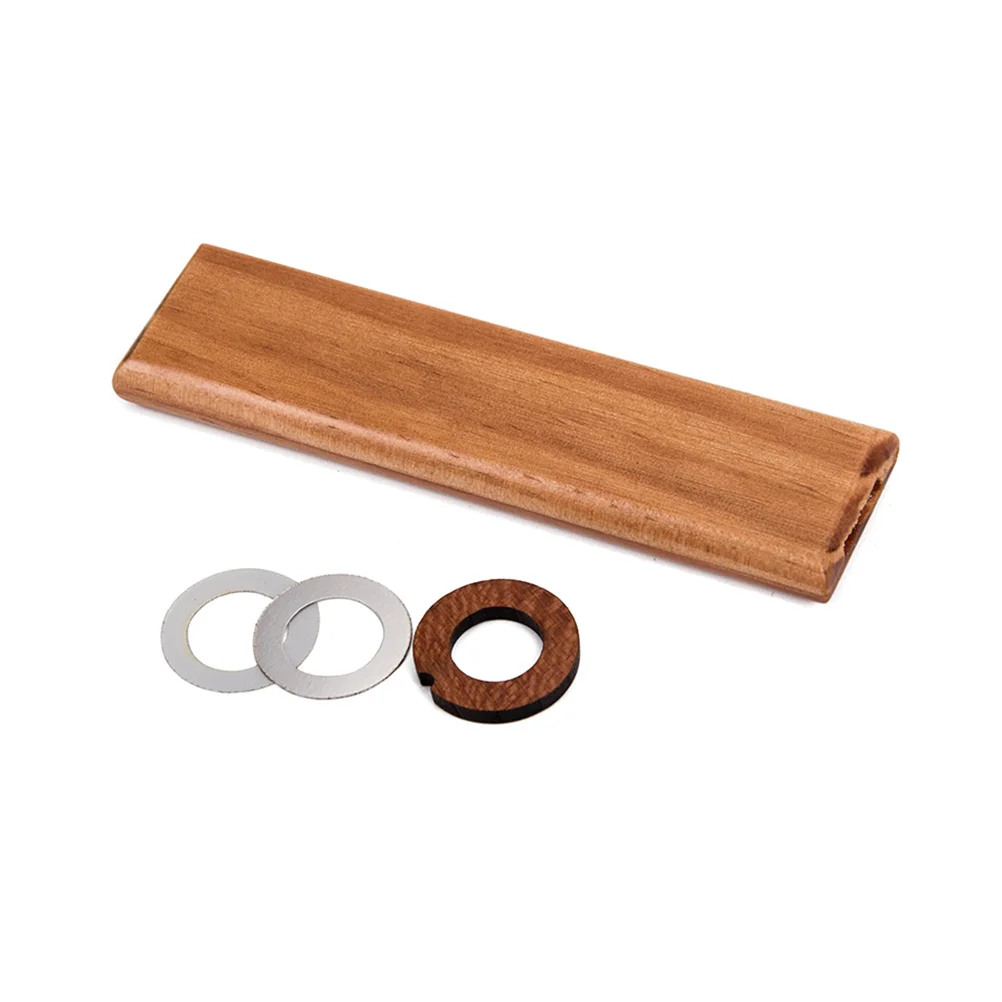 

Wooden Kazoo Musical Instrument For Kids Smooth Surface Humming Light Brown Compatible With Guitar Ukulele Kazoo Kid