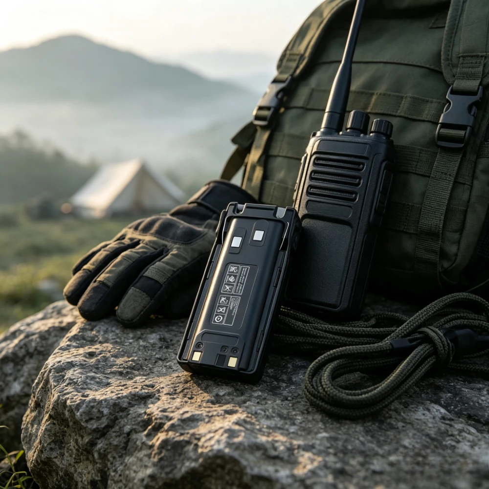 7.4V 2800mAh BL-8 Lithium-ion Replacement Walkie Talkie Battery Compatible with Baofeng UV-82 UV-82HP UV-8D UV-89 Two Way Radio