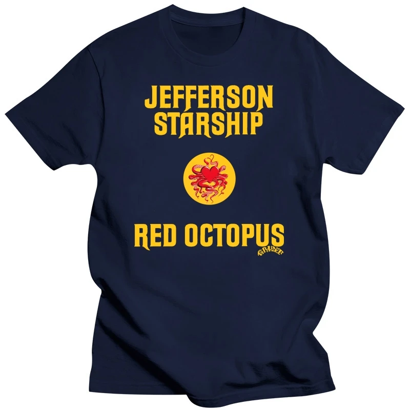 T Shirt Vintage Jefferson Starship shirt 1975 Red Octopus Promo Grant reprint