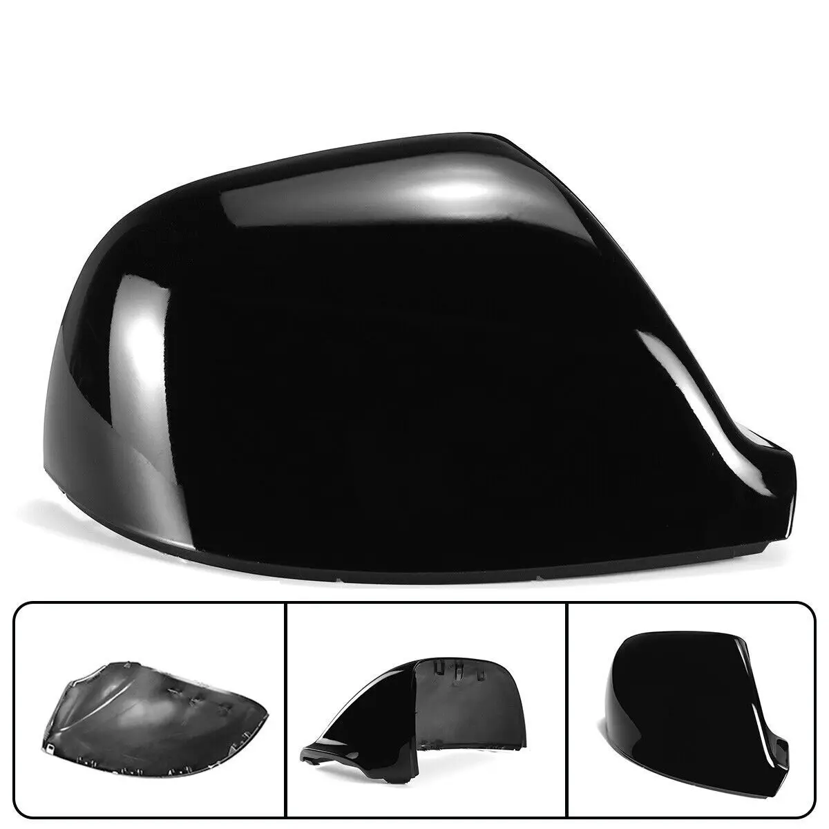 Fit For VW Volkswagen Transporter T5 T5.1 T6 2010-2020 Car Side Rearview WING Mirror Cover Trim Cap Replacement