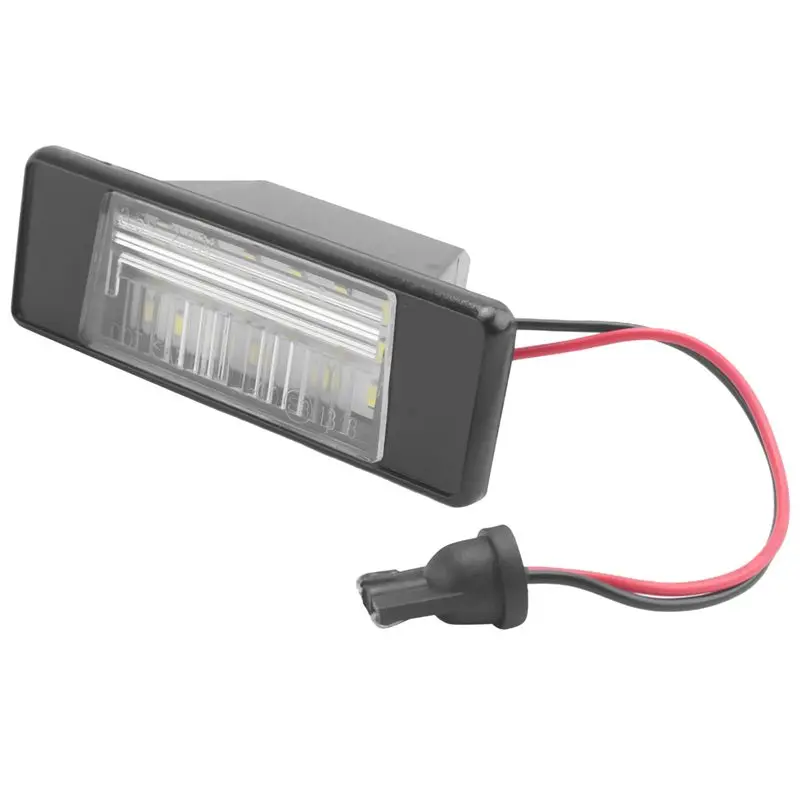 A13F-2PCS Car Trunk Number License Plate Light For Nissan Pathfinder R51 Versa Nismo Infiniti Q50