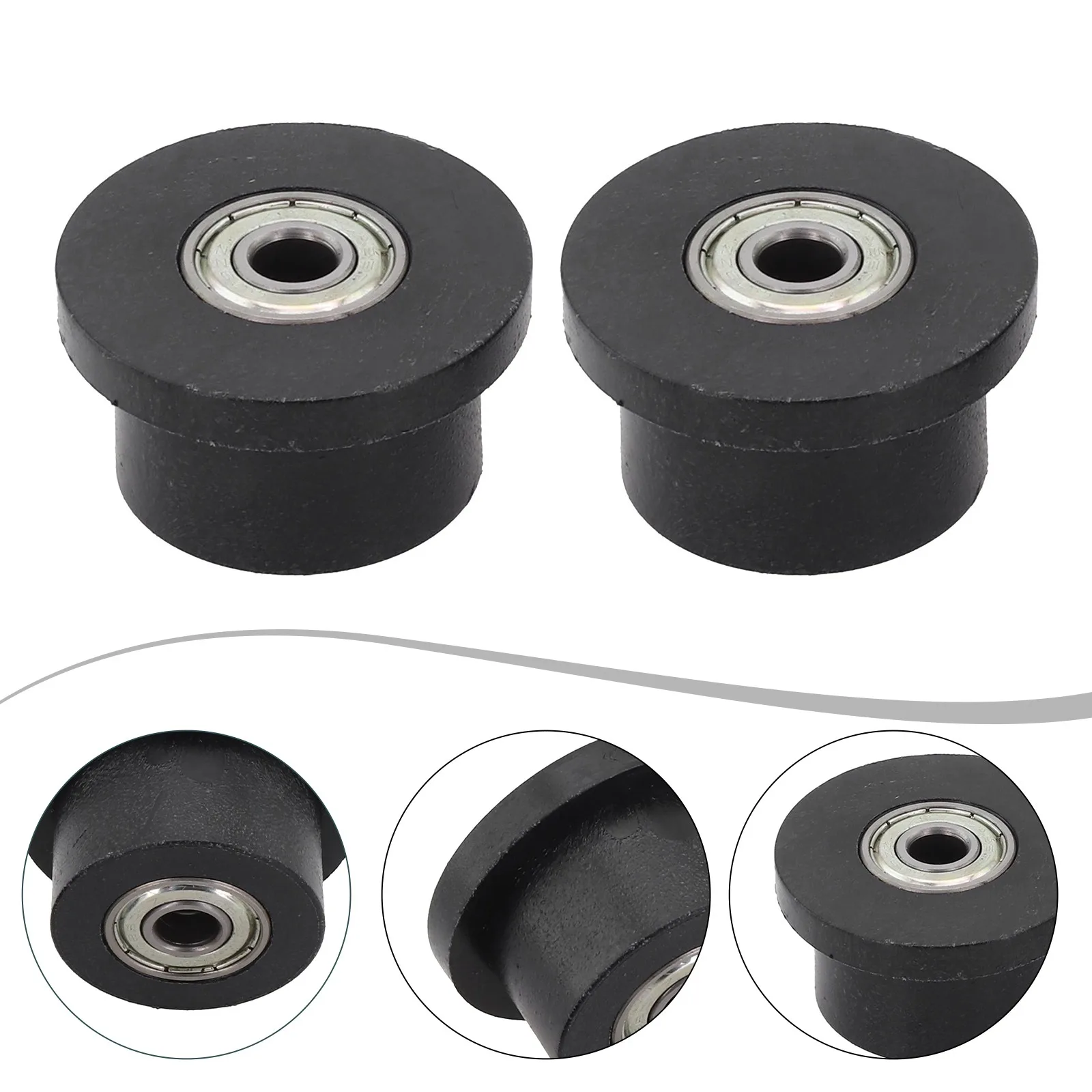 Pulley Replacement Rowing Device Pulley Home Workout Outer Diameter 46mm Total Height 25mm Total Height 28mm For Rowing Machine