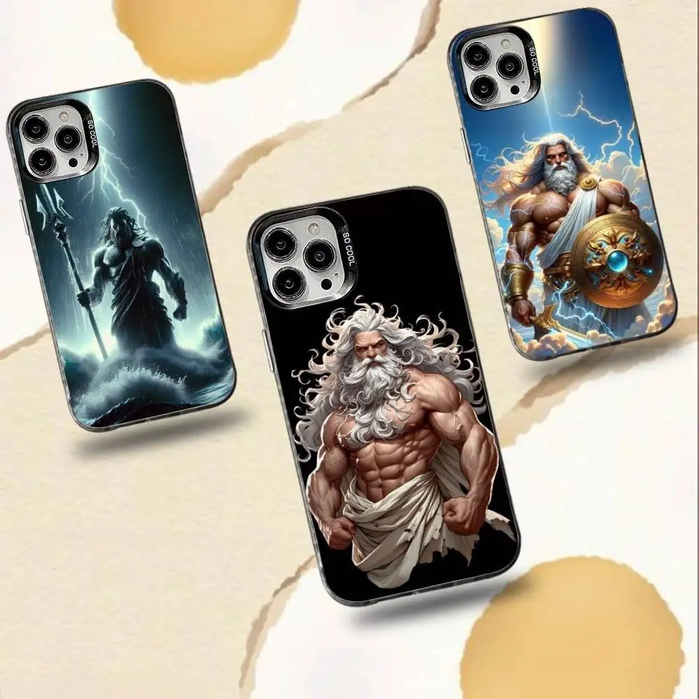 

Z-Zeus-es Phone Case For iPhone 16,15,14,13,12,11,Pro,Max,Plus,Mini,XS,SE Anti Fall Black Matte Hard Bumper
