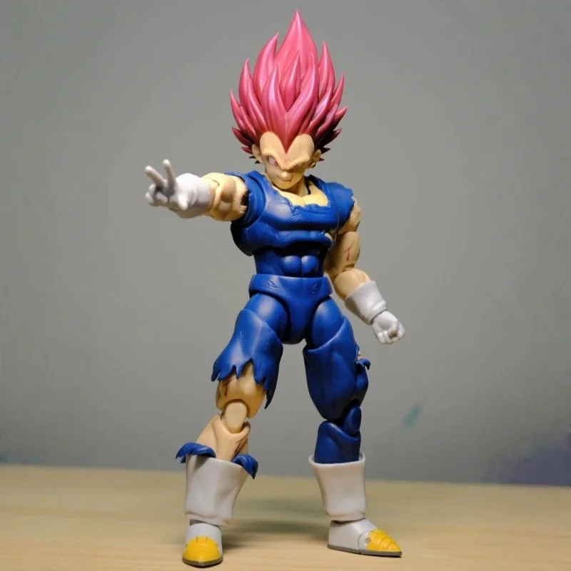 

In-stock RE Vegeta Head Sculpt Accessory Pack Solid Color A Model Self-Extreme Form Great Demon Super Three Form Head Sculpt