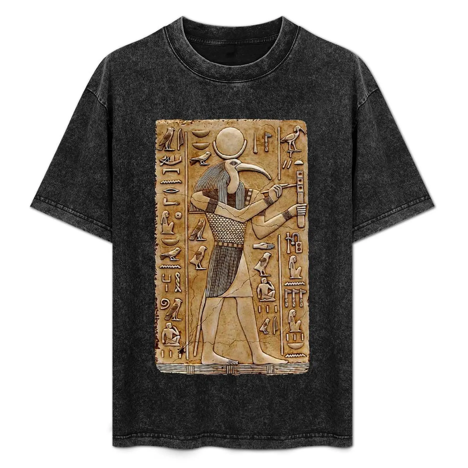 

Thoth -Ancient Egyptian deity T-Shirt Comfortable Basic Crew Neck Tee