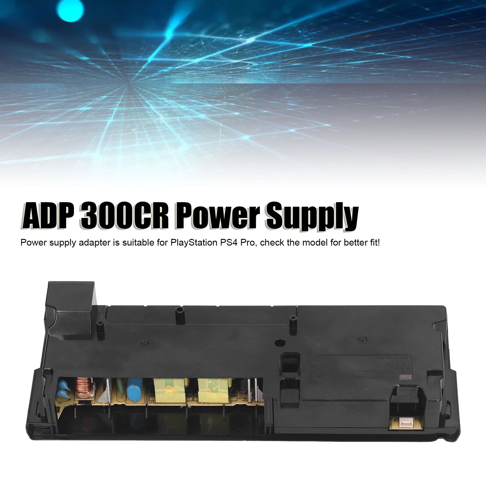 For PS4 PRO Power Supply Overload  Fast Heat Dissipation ADP 300CR Power Supply Adapter AC100‑240V ADP 300CR