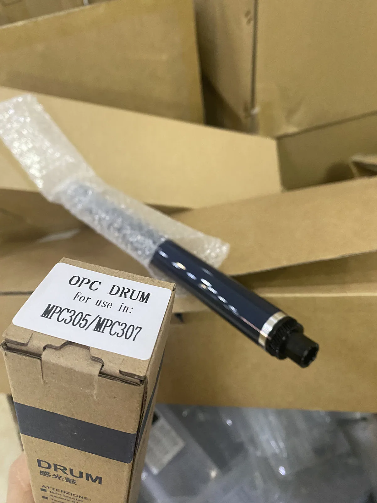 ดรัม OPC 4 ชิ้น สำหรับเครื่องพิมพ์ Ricoh MPC 305 306 307 406 407 MP C305 C306 C307 C406 C407 MPC305 MPC306 MPC307 MPC406 MPC407 ใบมีดดรัม