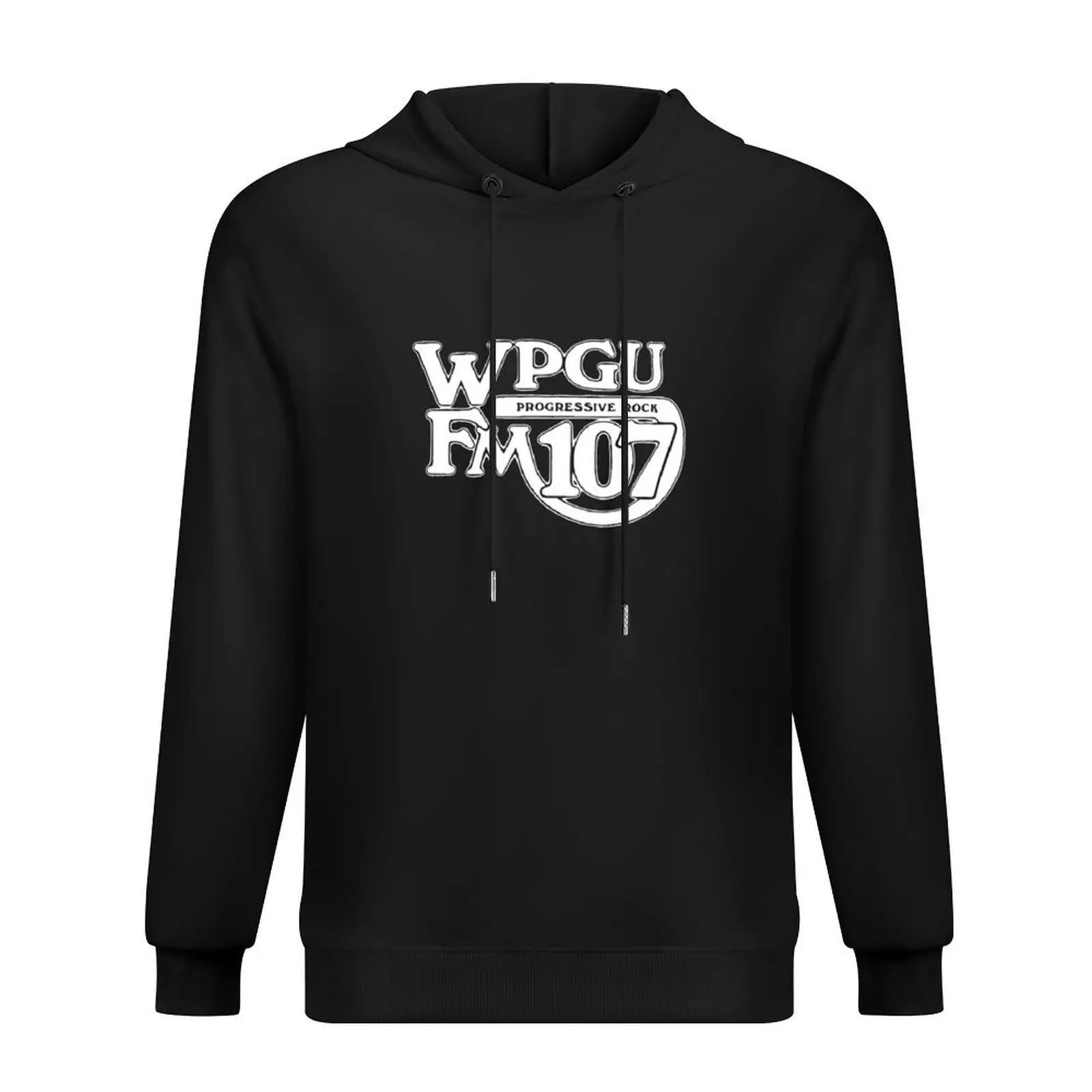 

WPGU Progressive Rock Radio — Original 1970&x27;s Retraced Logo Hoodie korean clothes anime clothes hoodie for men