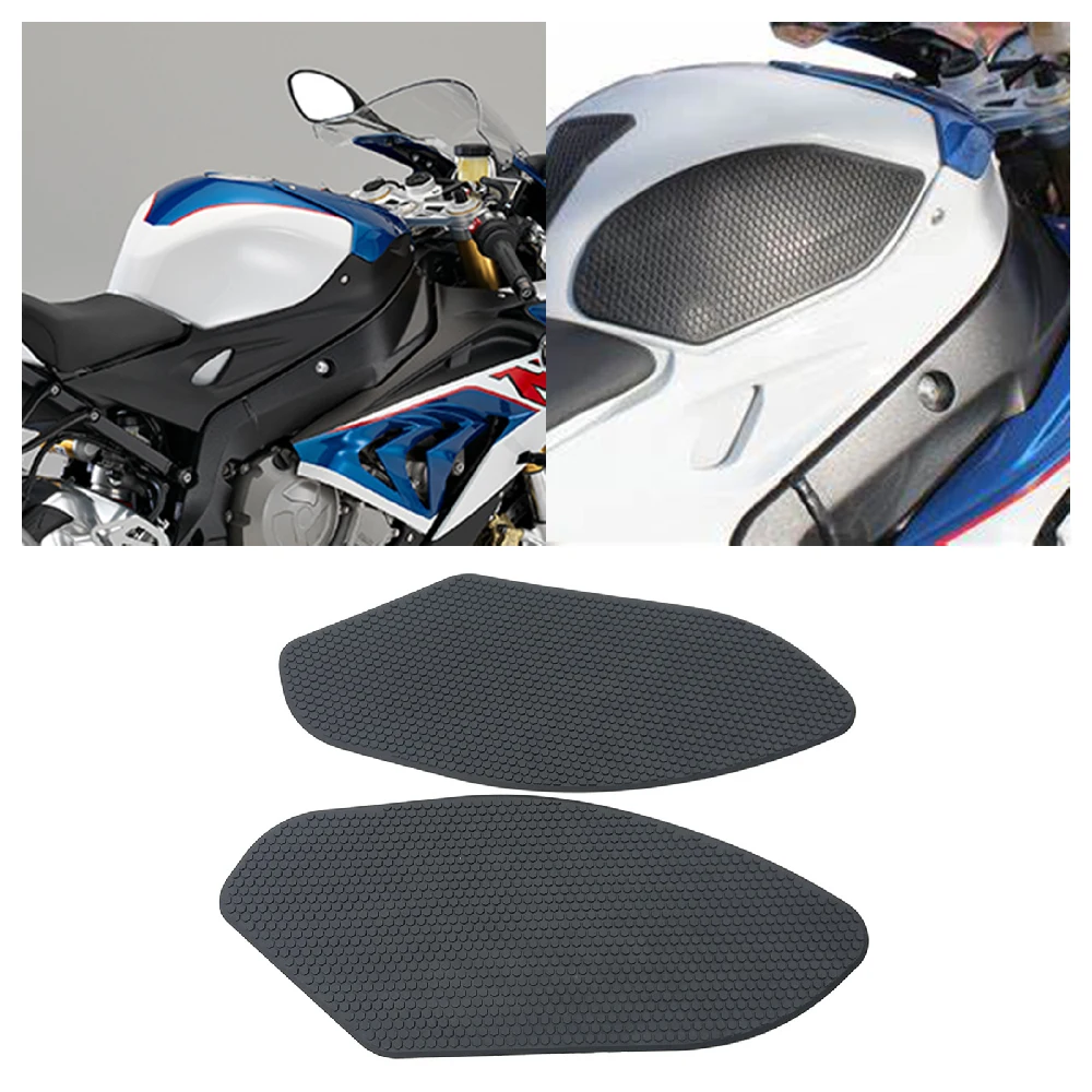 

Fits for BMW S1000RR HP4 S1000R ABS S1000 R RR 2009-2018 Motorcycle Tank Pad Side FuelTank Traction Knee Grips Anti Slip Pads