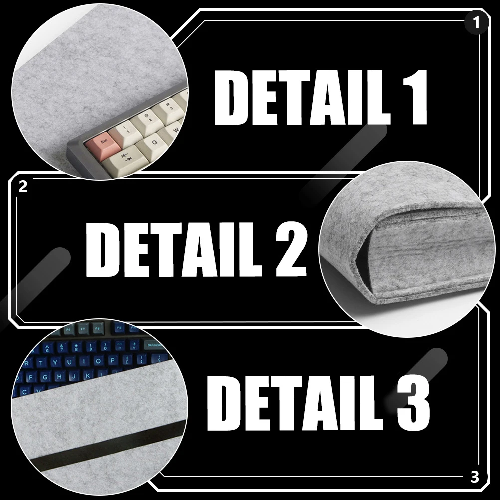 

Механическая сумка для хранения клавиатуры, 87 клавиш, утолщенный износостойкий чехол из искусственного материала, органайзер для хранения клавиатуры, чехол