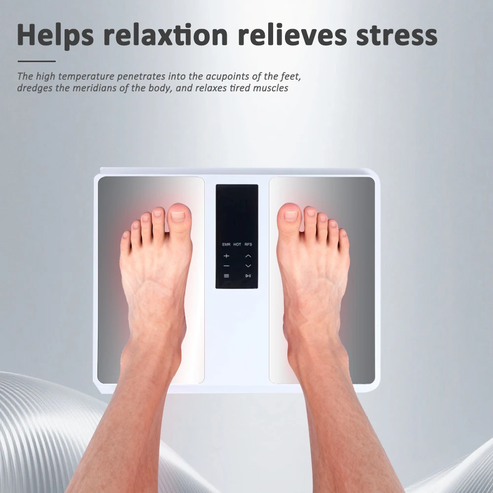 

Terahertz Energy Wave Foot Massage Machine Thermotherapy Meridian Physiotherapy Itera Care Blood Circulation Warmer Device