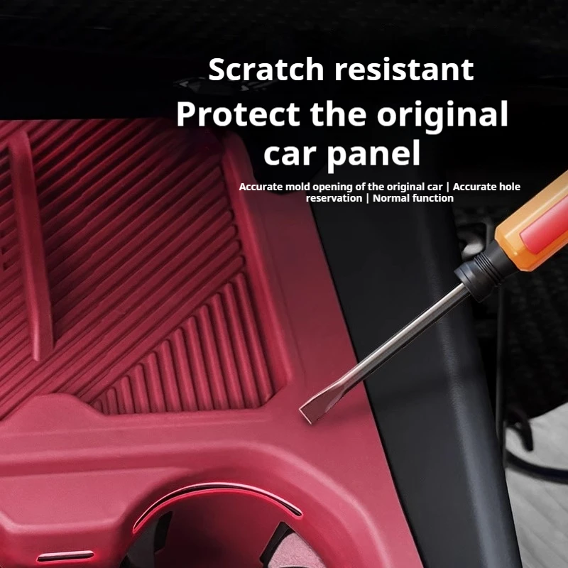 لسيارات BMW I5 G60 2024 وسادة سيليكون للتحكم المركزي مع زر حريري، غطاء حماية وسادة سيليكون لكوب التحكم المركزي