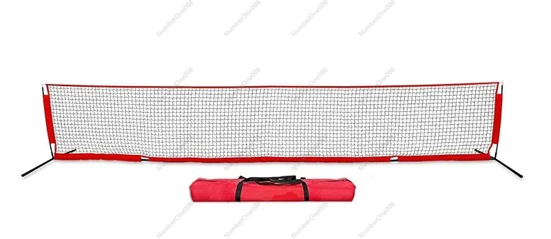 Tennis Soccer Training Net Portable Goal Post Sports Practice Net for Football Practice