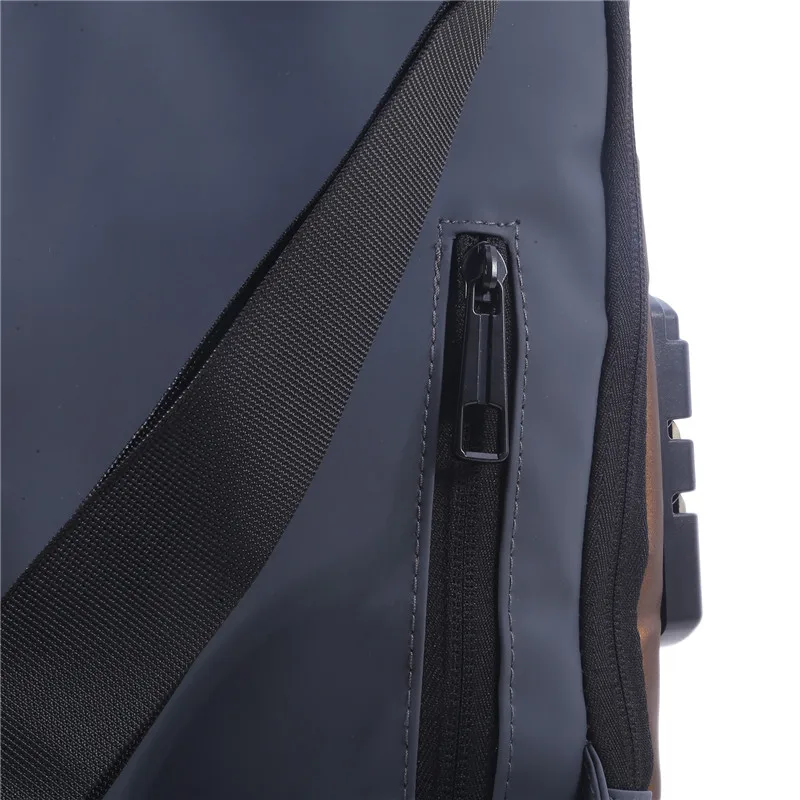 New Chest Bag Men Leisure Fashion Trend One Shoulder Bag Outdoor Sports Multi Functional Crossbody Bag