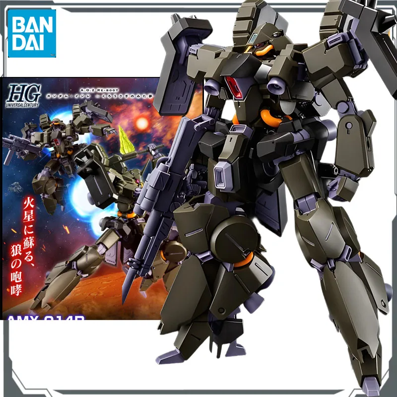 

BandaiOriginal MODEL KIT GUNDAM HG Reborn Howling Wolf RE-BOOT 1/144 Anime Action Figure Assembly Model Toys Model Gift for Boys