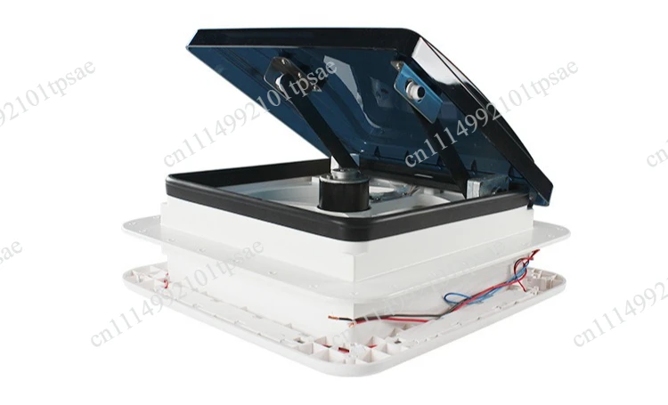 RV with lamp ventilation fan trailer bed car modified small bathroom silent three-speed two-way exhaust fan