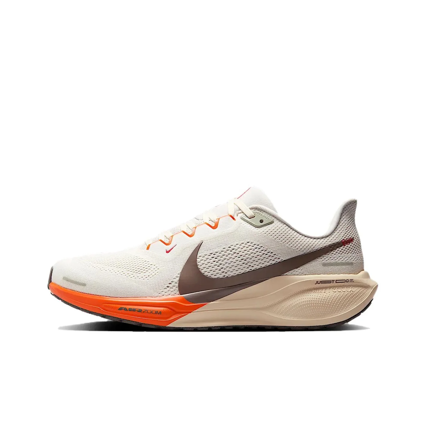 Nike Pegasus 41 Chaussures de course décontractées à tige basse pour hommes Beige Orange Marron
