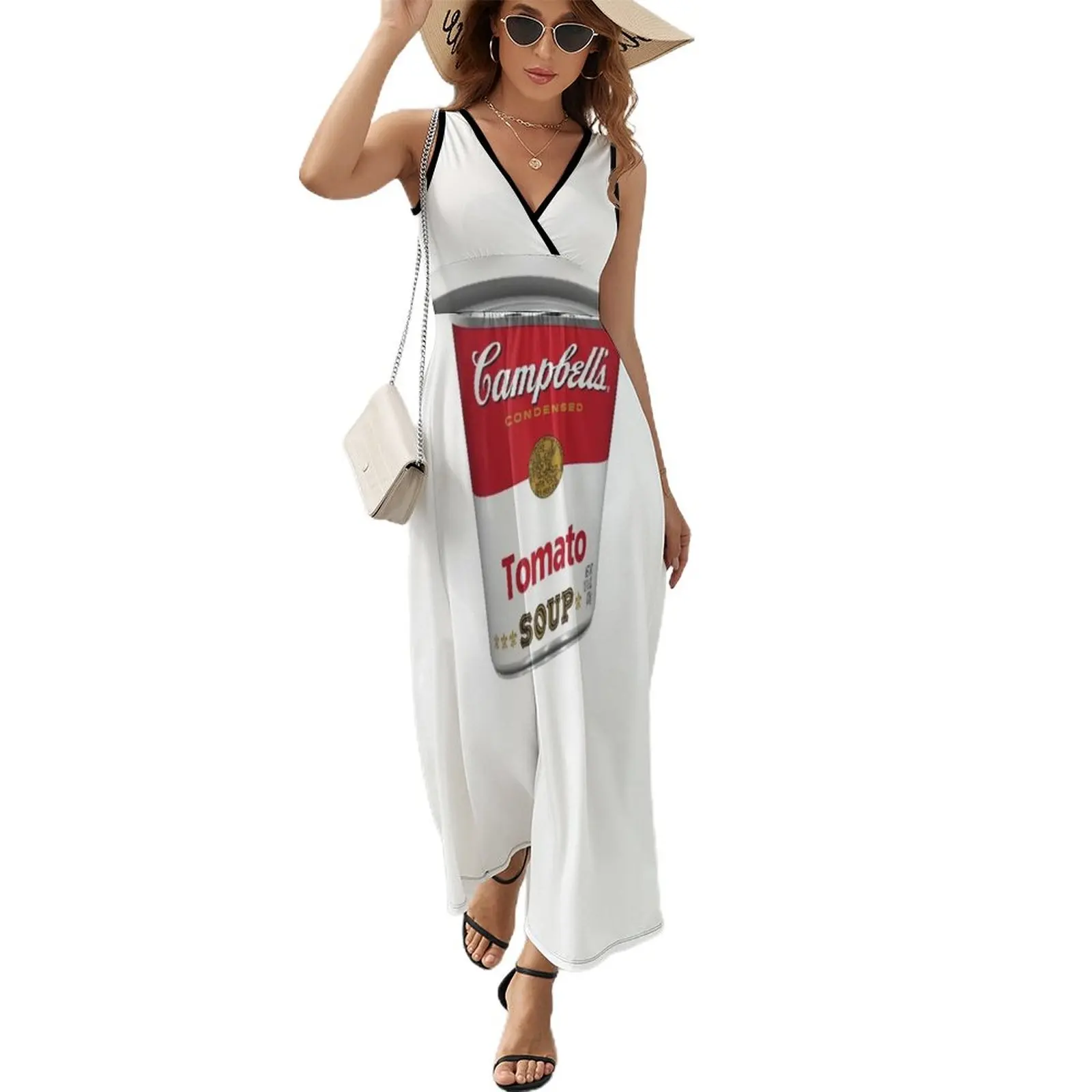 

Campbell's Tomato Soup Sleeveless Dress Women dresses summer dresses for woman sensual sexy dress for women