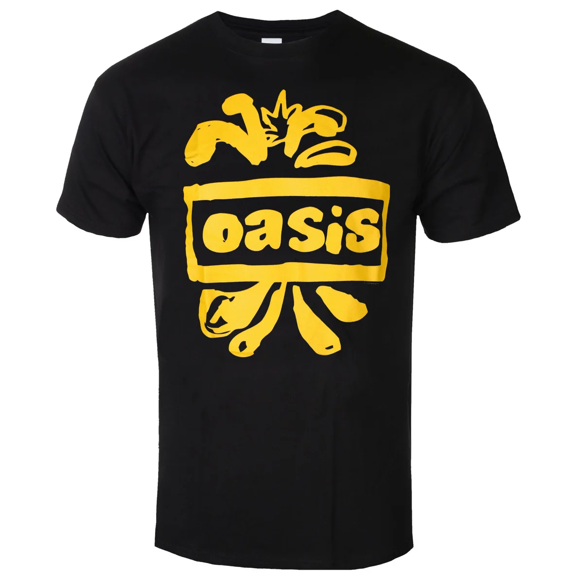 Pop Oasis Graphic Cotton Band T-shirt Unisex Summer Short Sleeve Fashion Brand Tee Luxury Casual Vintage Tees