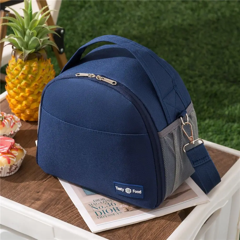 Sac à lunch de grande capacité avec sangle initiée, étanche, camping, pique-nique, réutilisable, isolation, stockage des aliments, voyage