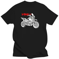 2022  Fashion T-Shirt Moto Cotton Guzzi V85Tt V 85 Tt Motorcycle Tees