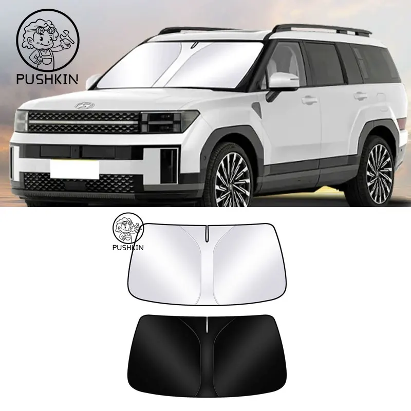 

For Hyundai SANTA FE 2026 2025 2024Car Windshield Sunshade Cover Anti UV Protection Auto Parts