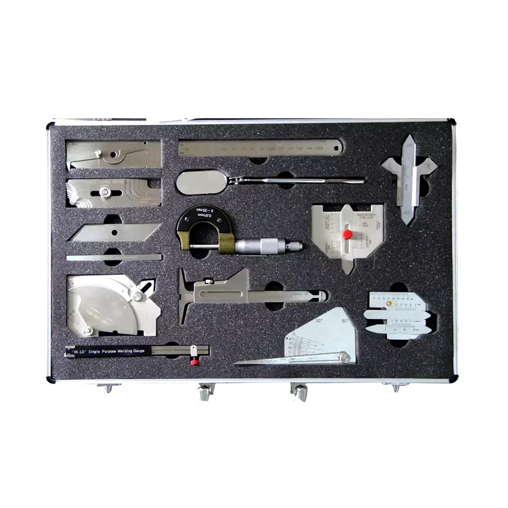 High Precision 16pcs Set Welding Gauge Inspection Tool Kit