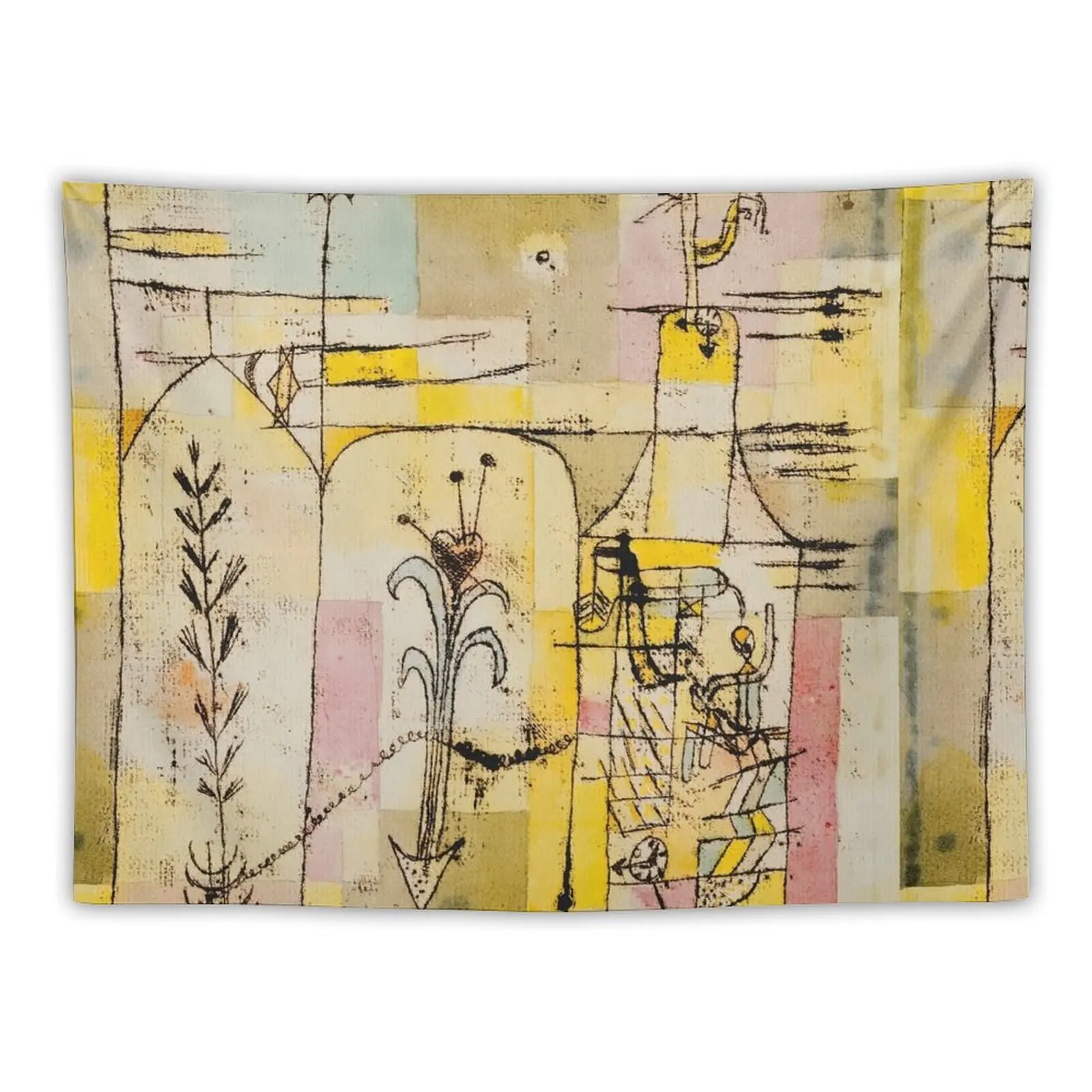 

Tale à la Hoffmann, Paul Klee Tapestry Aesthetic Home Decor Bedroom Decorations Nordic Home Decor Tapestry