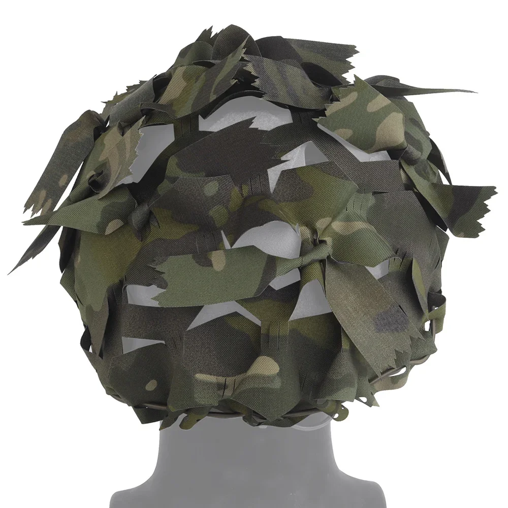 Cubierta de casco camuflaje 3D táctica – Corte láser airsoft - imagen 2