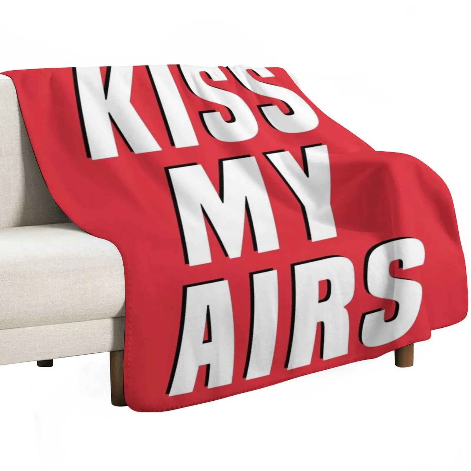 Kiss my Airs Infrared Throw Blanket decorative Polar Luxury Thicken Designers Decoratives Cute Blankets