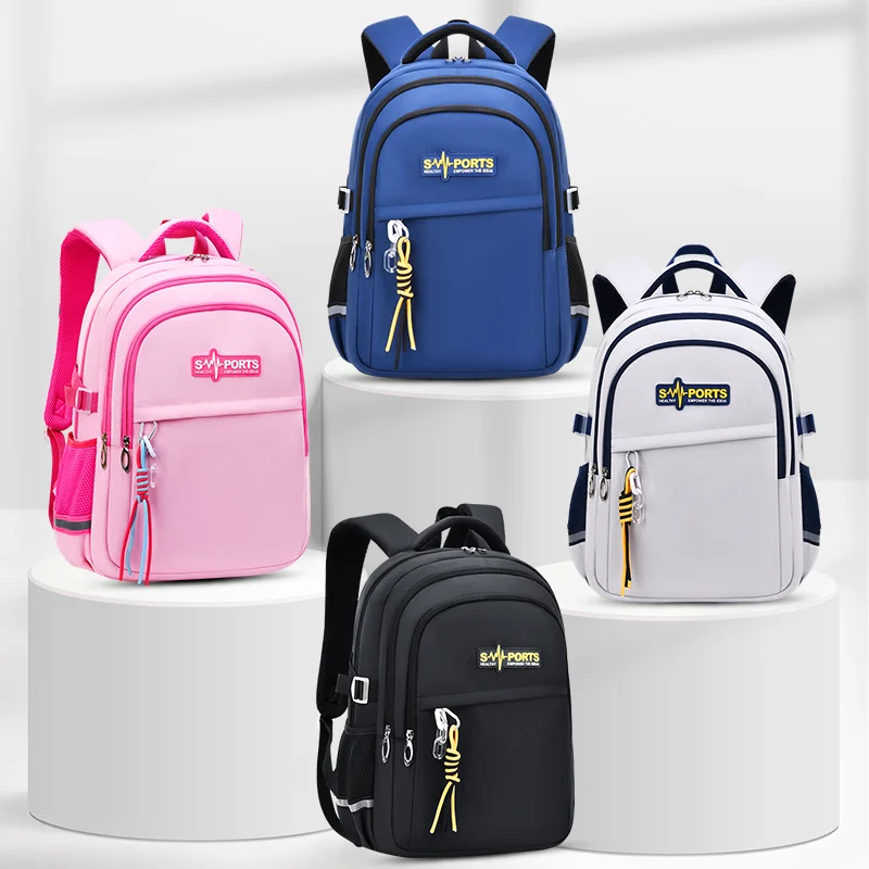 Elementary Children Schoolbag Boys Girls Backpack Sport Bagpack For Teens Water-resistant Pupil School Backpack 6701