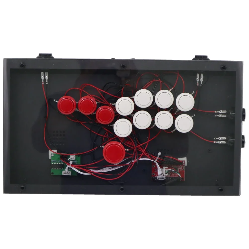 RAC-J800B All Buttons Hitbox Style Arcade Joystick FightBox Stick Game Controller For PS4/PS3/PC Sanwa OBSF-24 30 DIY Version