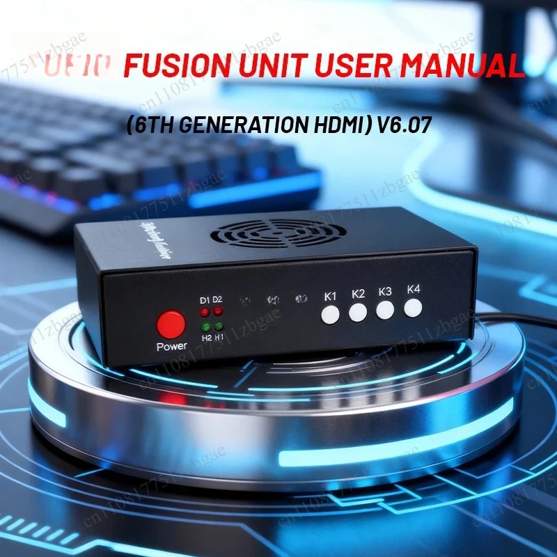 Support for 2K144/1K240 DMA Fuser Video Fusion Unit 6th Fuser Video Overlay Box HDMI/Display Video Processor