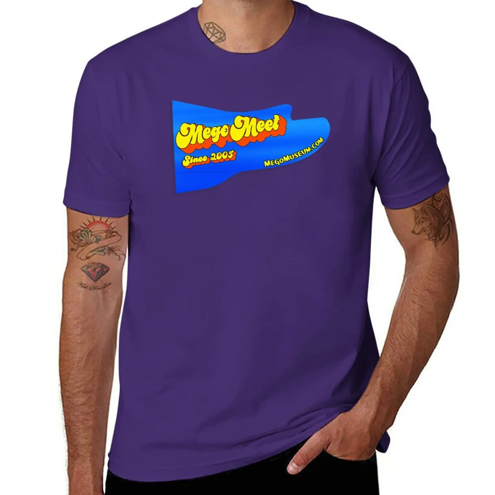 New Mego Meet T-Shirt T-Shirt graphic t shirt aesthetic clothes customized t shirts t shirt for men