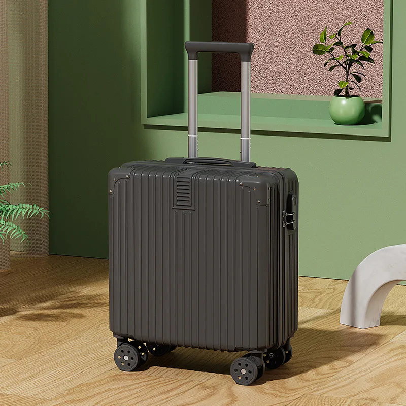 DOIAESKV18-20 Zoll leichte kleine Boarding Trolley Fall Tasche Passwort Reisekoffer Universal Wheel Trolley Fall